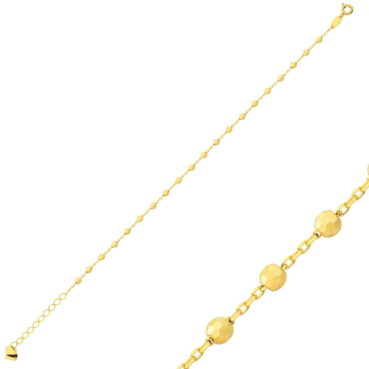 İnce Yuvarlak Formlu Bileklik