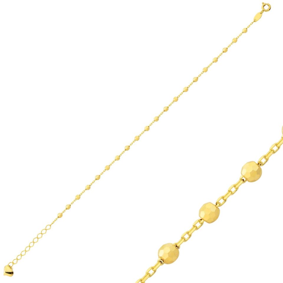 İnce Yuvarlak Formlu Bileklik