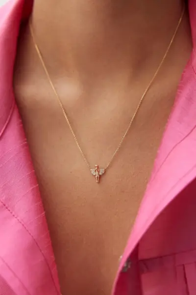 Altın Baby Angel Kolye