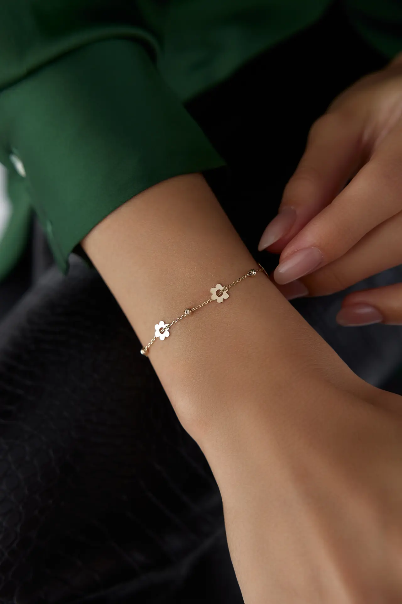 ALTIN PAPATYA BİLEKLİK