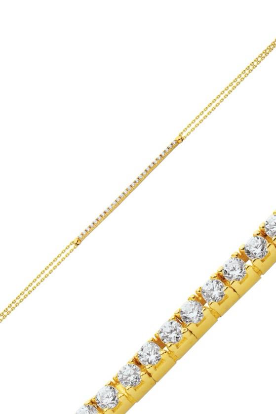 Altın Zincirli Suyolu Bileklik