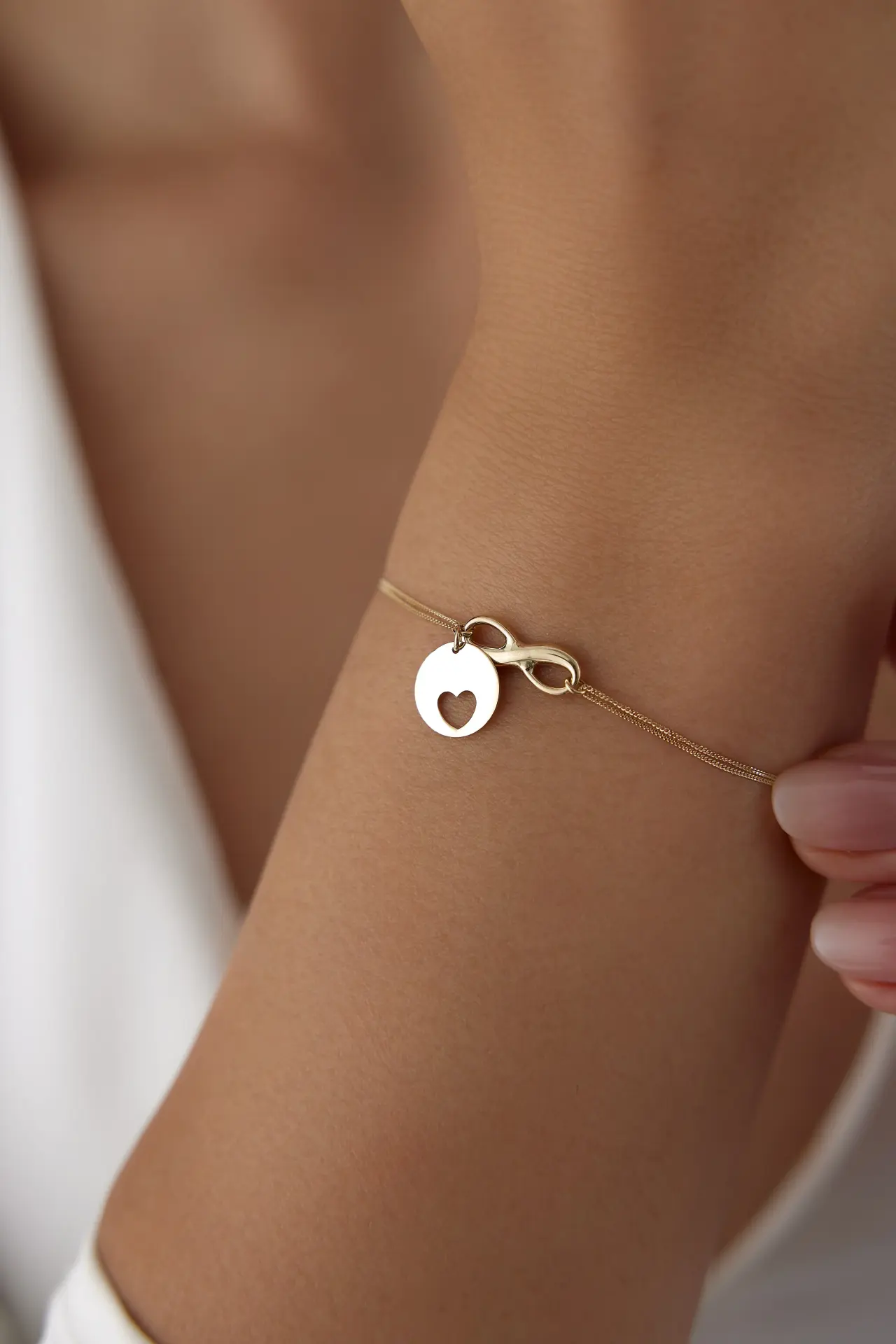 ALTIN KALP SONSUZLUK BİLEKLİK