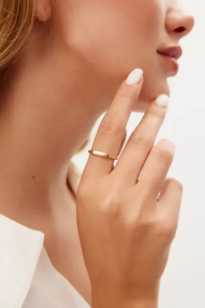 ALTIN YASSI MODEL  YÜZÜK