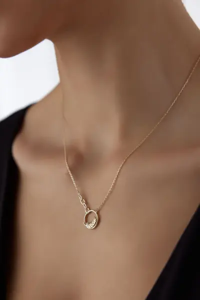 Altın Tasarım Başak Kolye