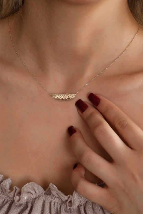 Altın Buğday Kolye