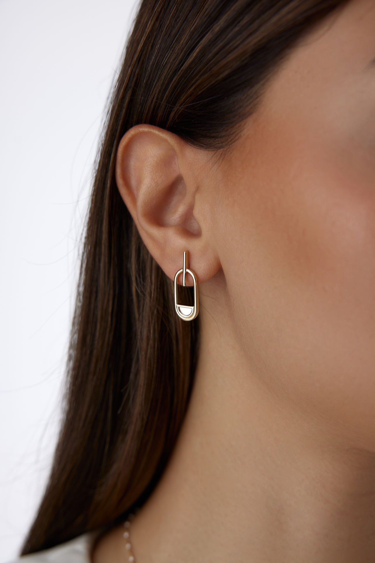 Altın Mine Tasarım Küpe