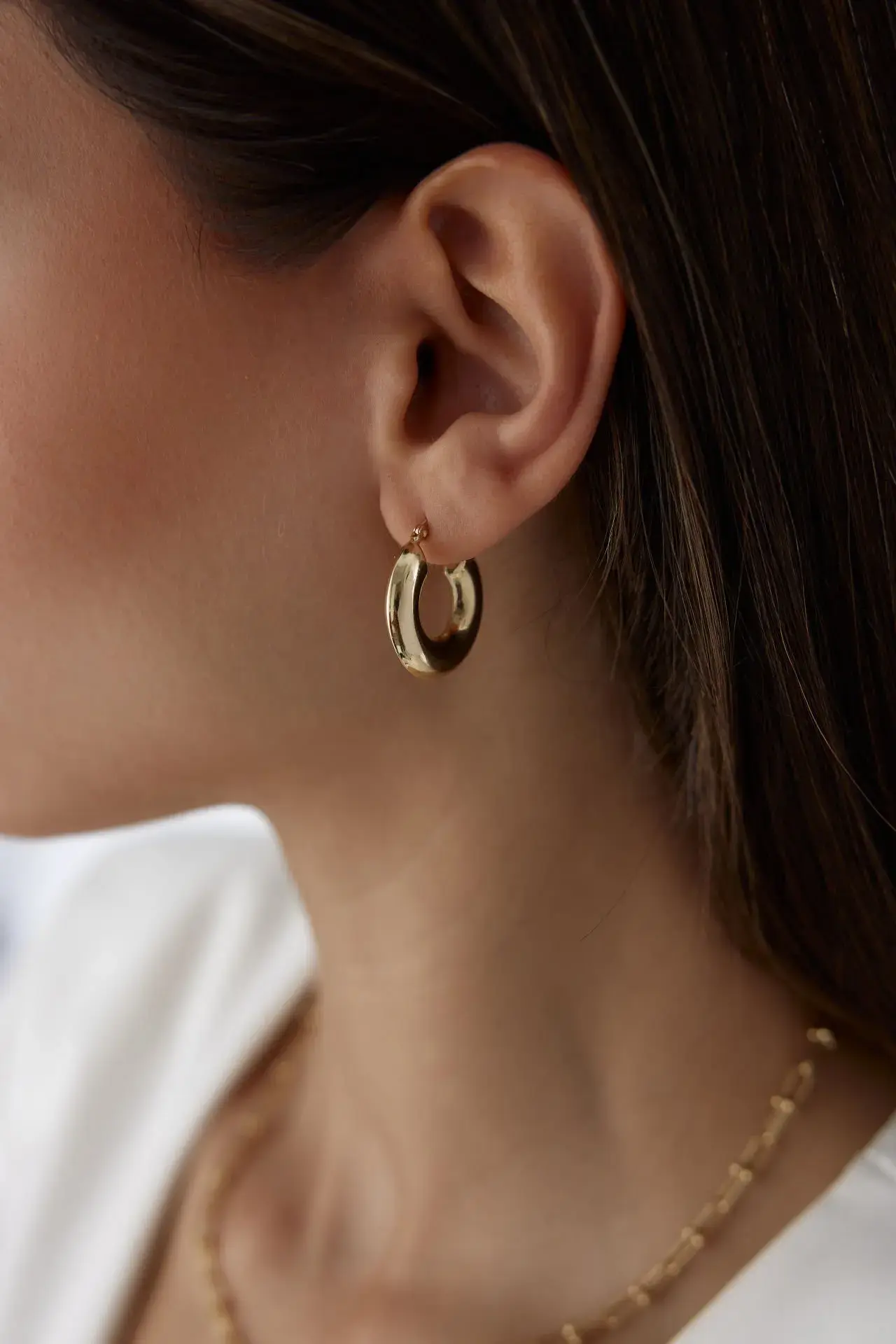 ALTIN PARLAK BOMB KÜPE