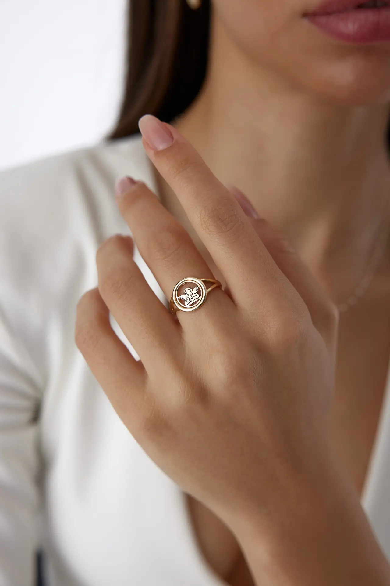 Altın Angel Yüzük