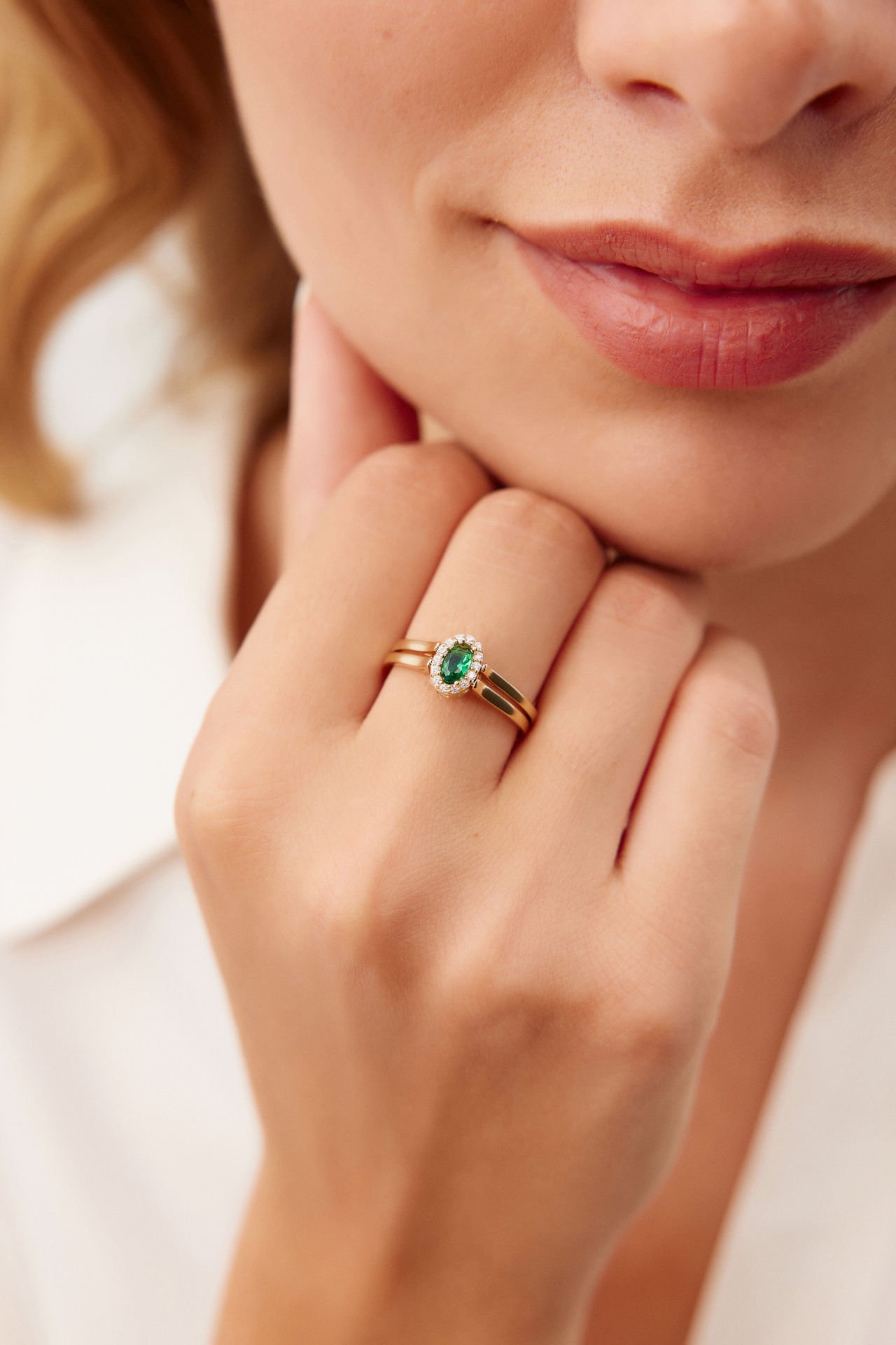 ALTIN ÇİFT TARAFLI RENK DEĞİŞTİRİLEBİLİR YÜZÜK