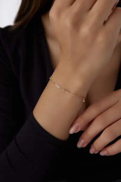 ALTIN SALLANTILI TOP  ATAÇ  BİLEKLİK