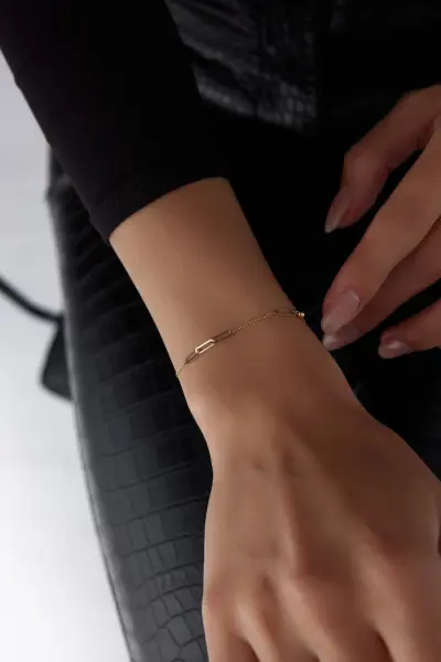 ALTIN SALLANTILI TOP  ATAÇ  BİLEKLİK