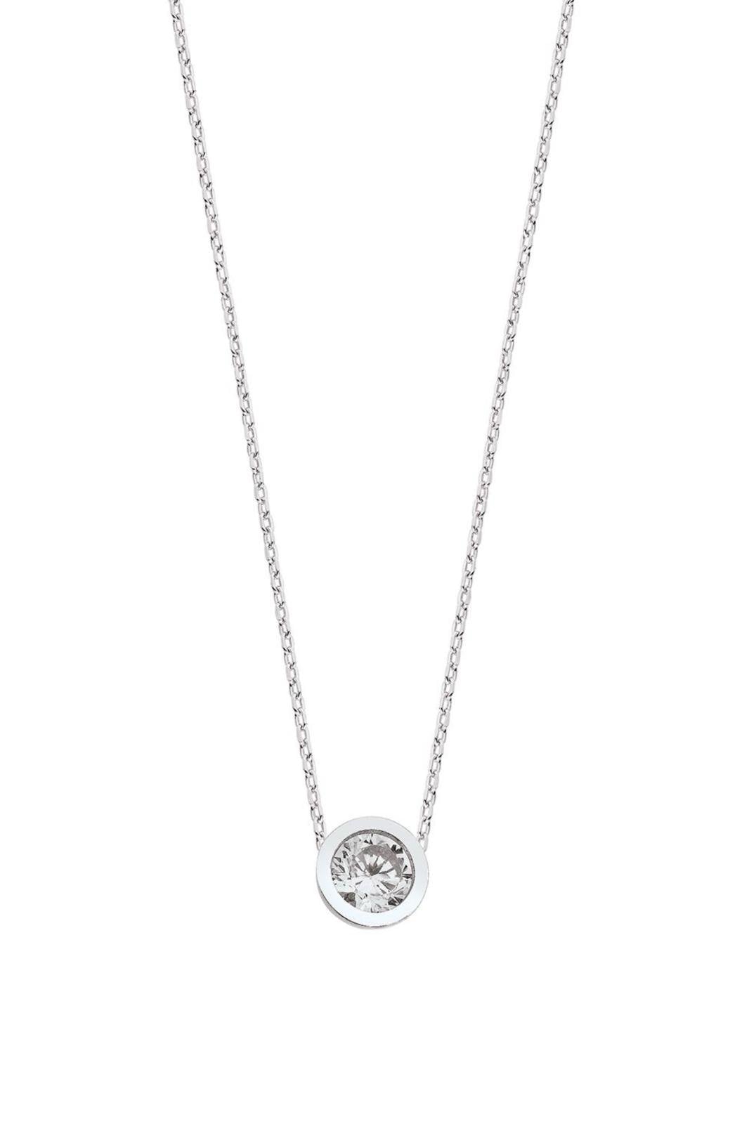 Altın Tektaş Kolye