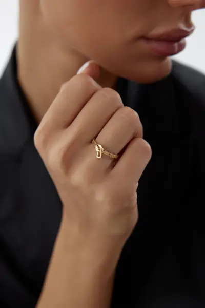 Altın Kilit Yüzük