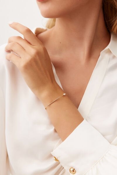 Altın İncili Bileklik