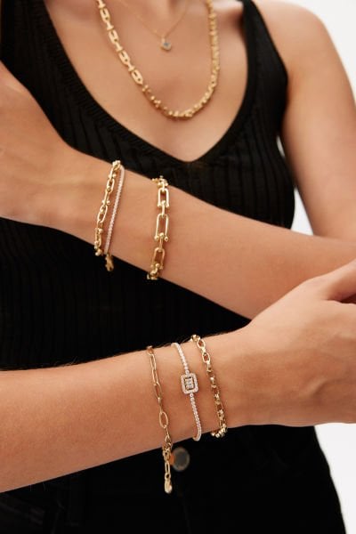 Altın T Model Bileklik