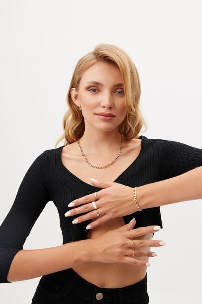 Altın Zincir Bileklik