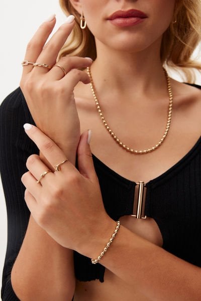 ALTIN ATOM ZİNCİR BİLEKLİK