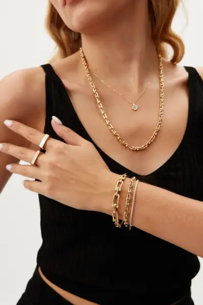 ALTIN T MODEL KELEPÇE