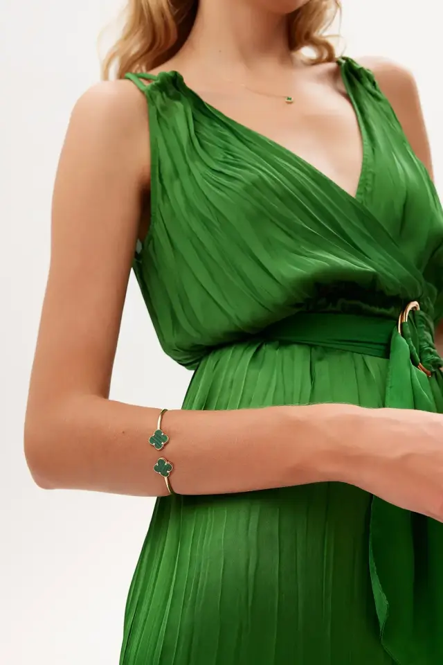 Altın Yeşil Yonca Kelepçe