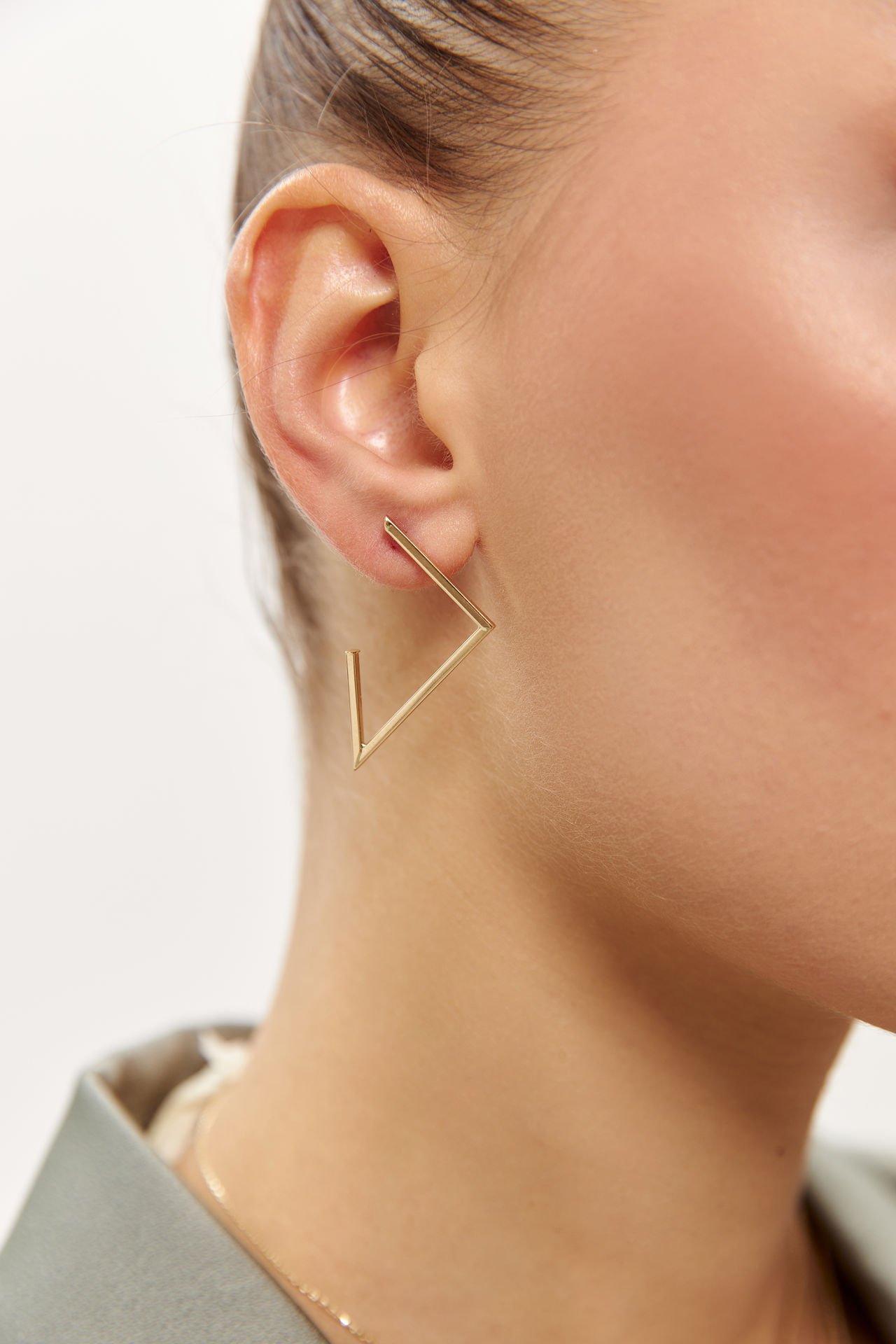 ALTIN ÜÇGEN GEOMETRİK KÜPE