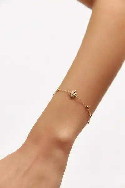 Altın Kutup Yıldızı Bileklik