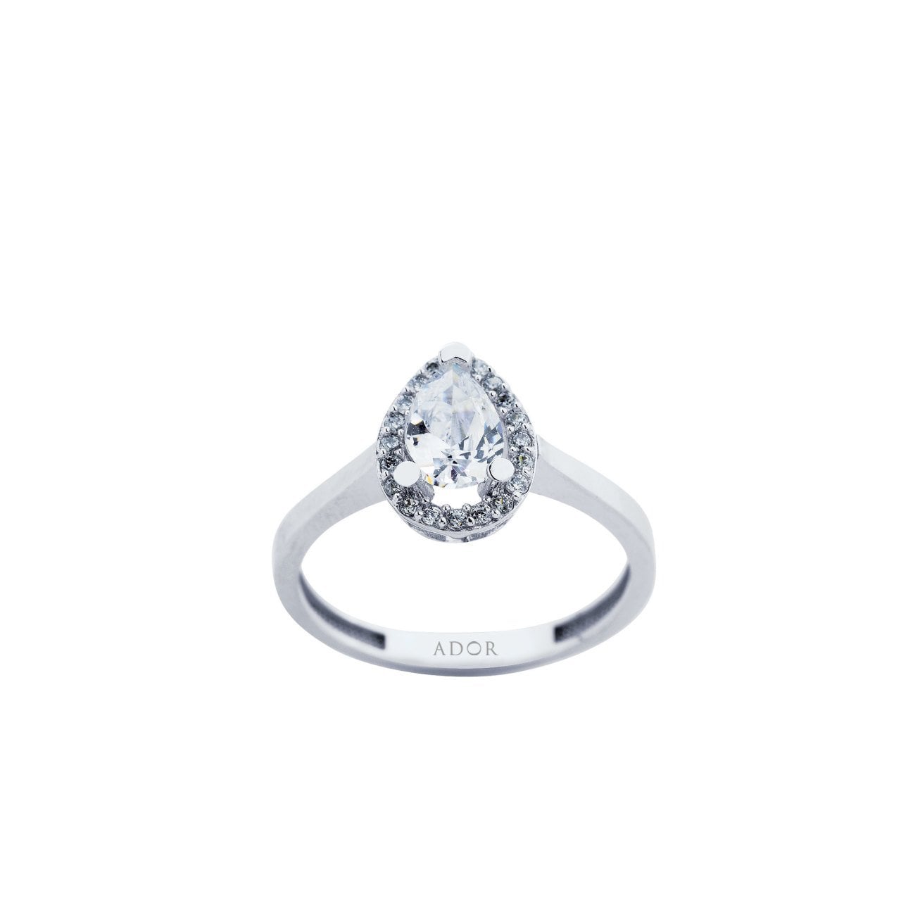 Altın Damla Kesim Baget Yüzük