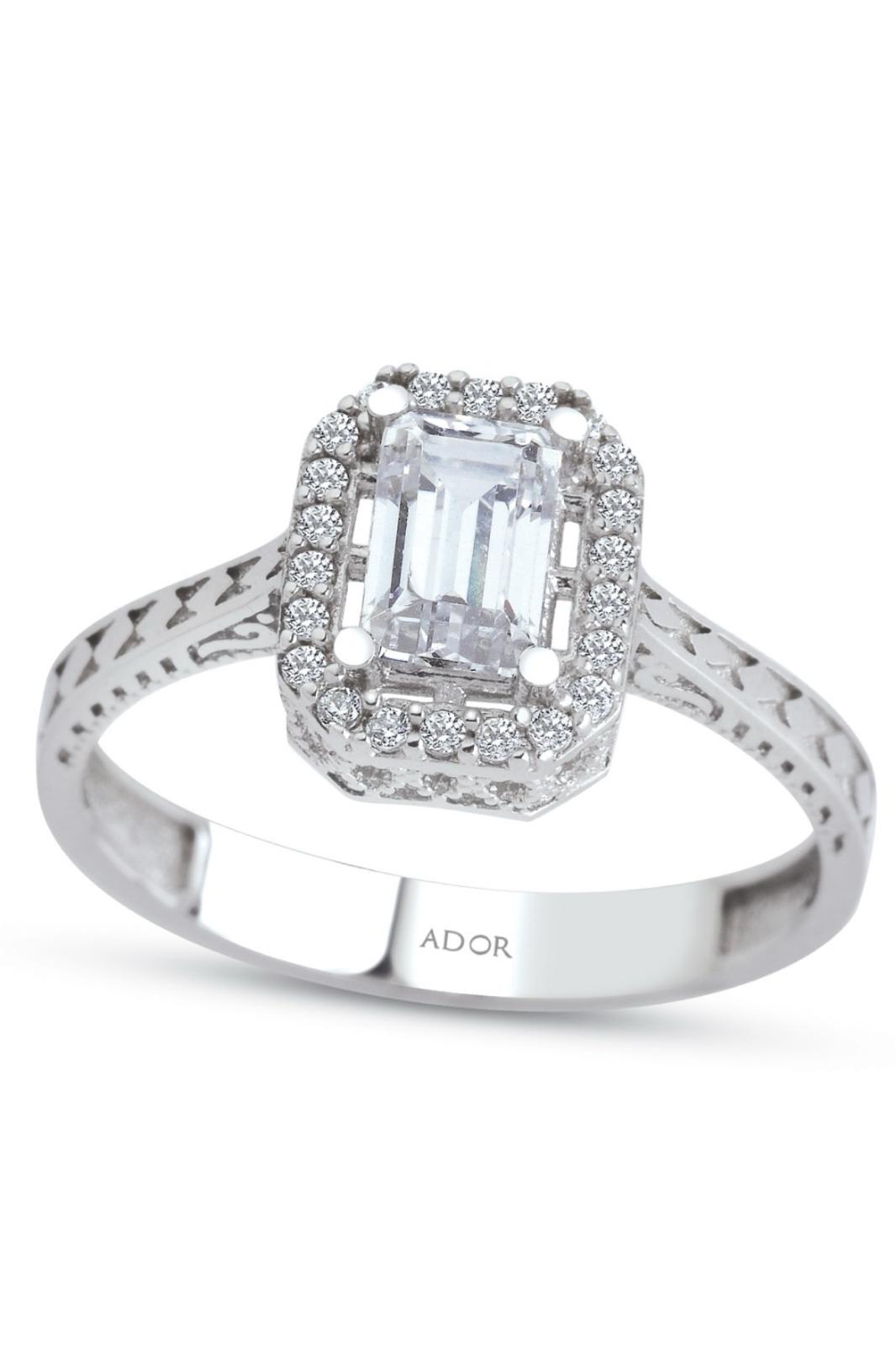 Altın Beyaz Baget Yüzük