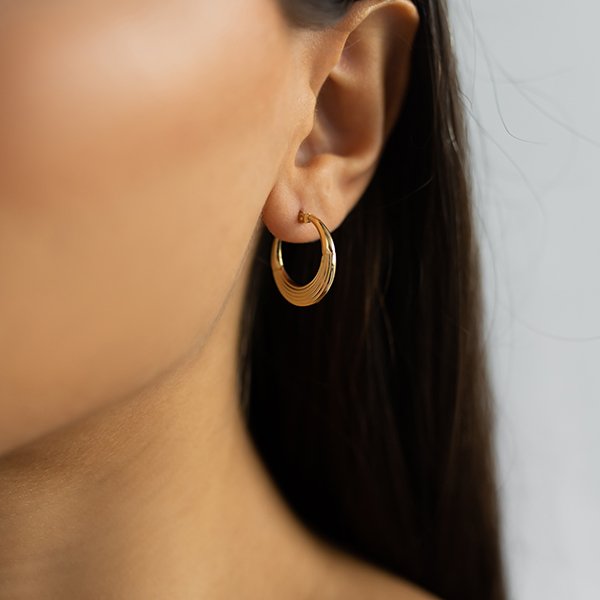 Tasarım Halka Küpe