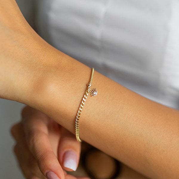 ALTIN EVİL EYE BİLEKLİK