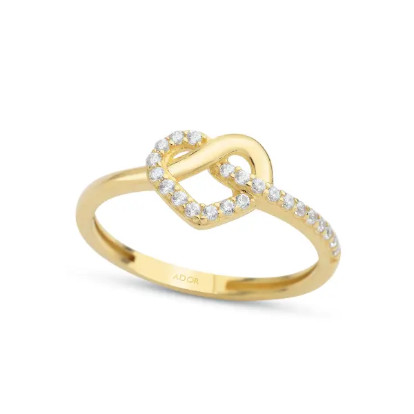 ALTIN KALP DÜĞÜM YÜZÜK