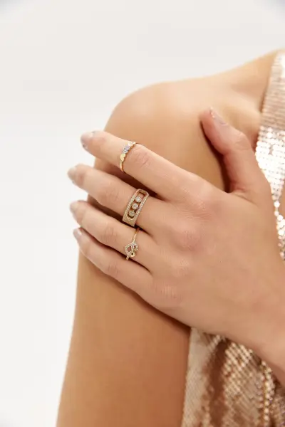 ALTIN KALP DÜĞÜM YÜZÜK