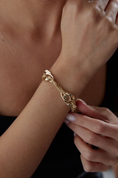 ALTIN İTALYAN ZİNCİRLİ BİLEKLİK