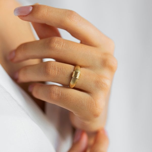 Altın Cherie Yüzük