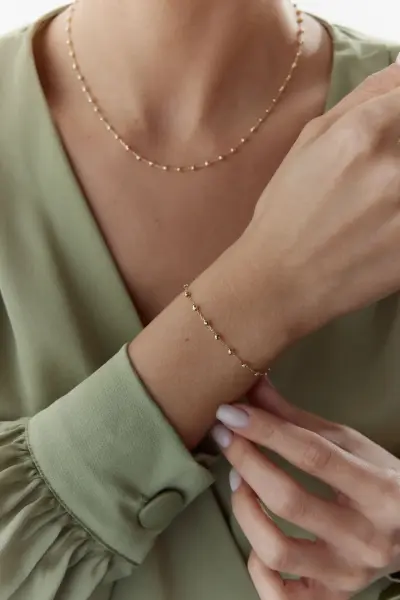 ALTIN SIRALI DORİKA SET