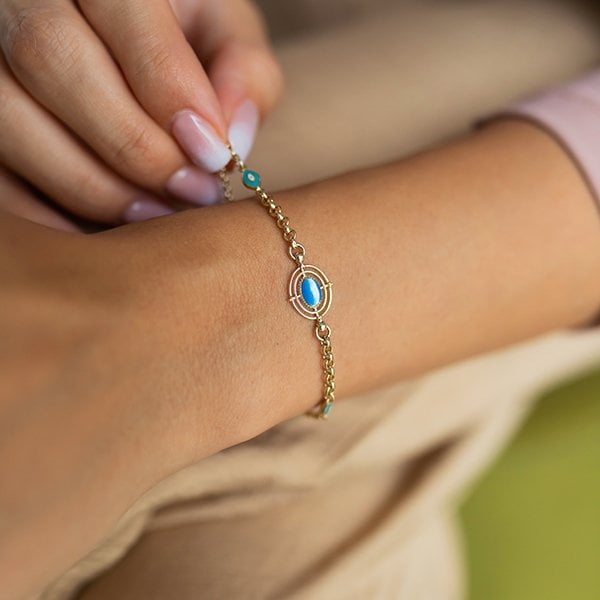 Vintage Pusula Bileklik