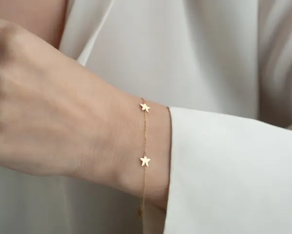 ALTIN 5'Lİ YILDIZ BİLEKLİK