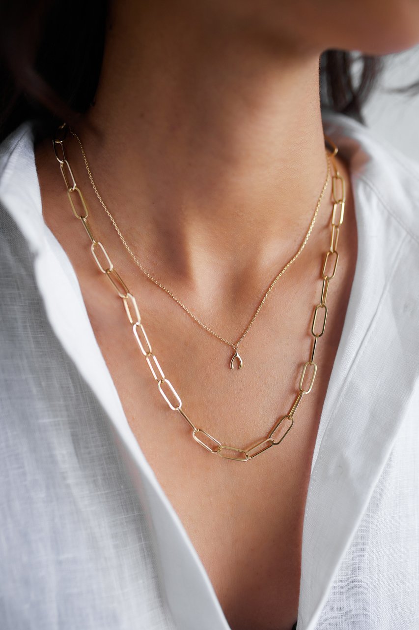 Ataç Formlu Boyunluk ve Bileklik