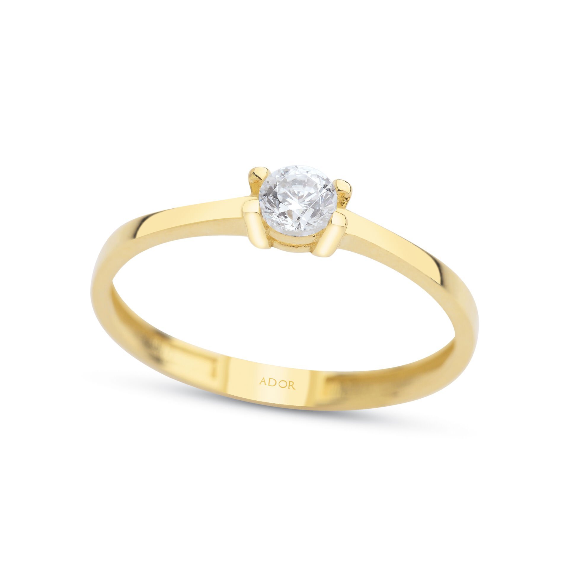 ALTIN TEKTAŞ YÜZÜK