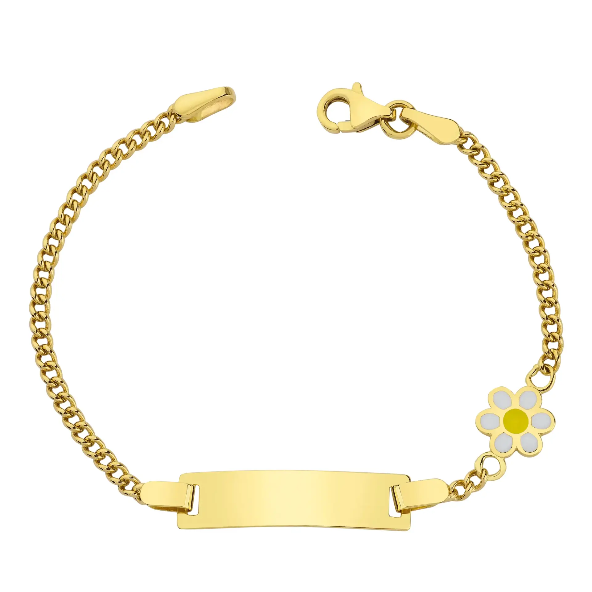 ALTIN ÇİÇEKLİ ÇOCUK KÜNYE