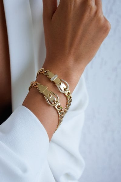 ALTIN TAŞSIZ KEMER BİLEKLİK