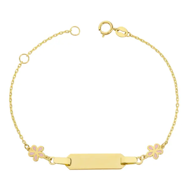 ALTIN PİNK FLOWER ÇOCUK KÜNYE