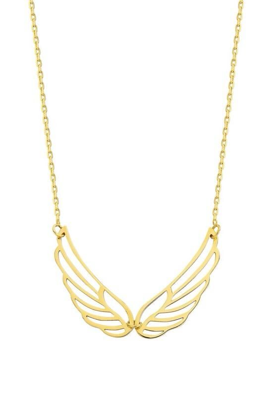 Altın Kanatlı Melek Kolye