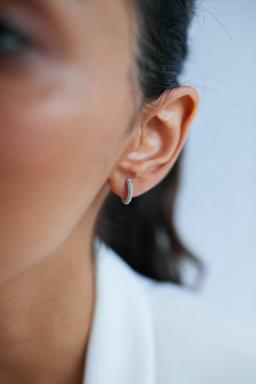 Çift Sıra Tamtur Küpe