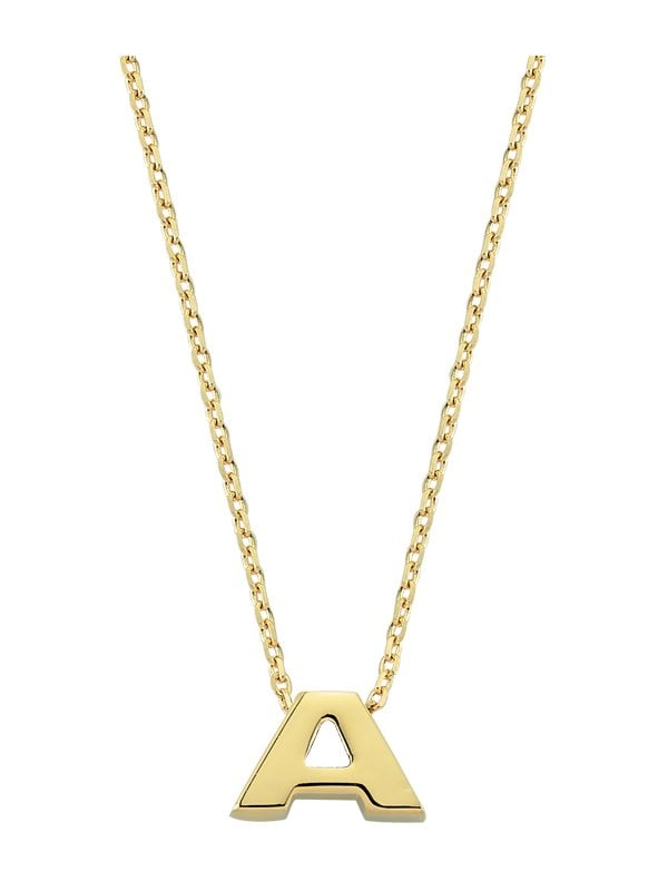 A Harfli Altın Kolye