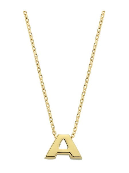 A Harfli Altın Kolye