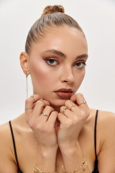 ALTIN TEKTAŞ YÜZÜK