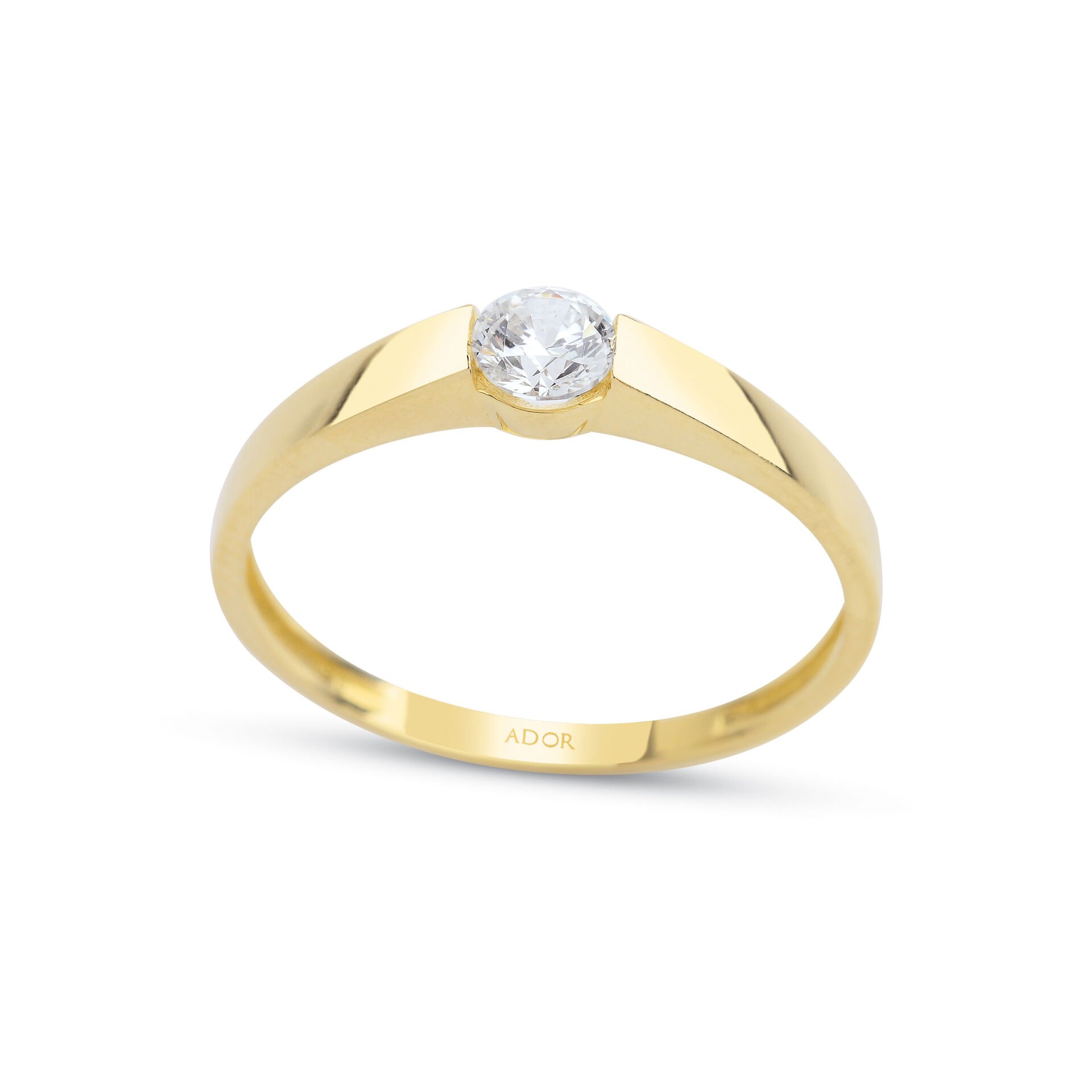 ALTIN TEKTAŞ YÜZÜK