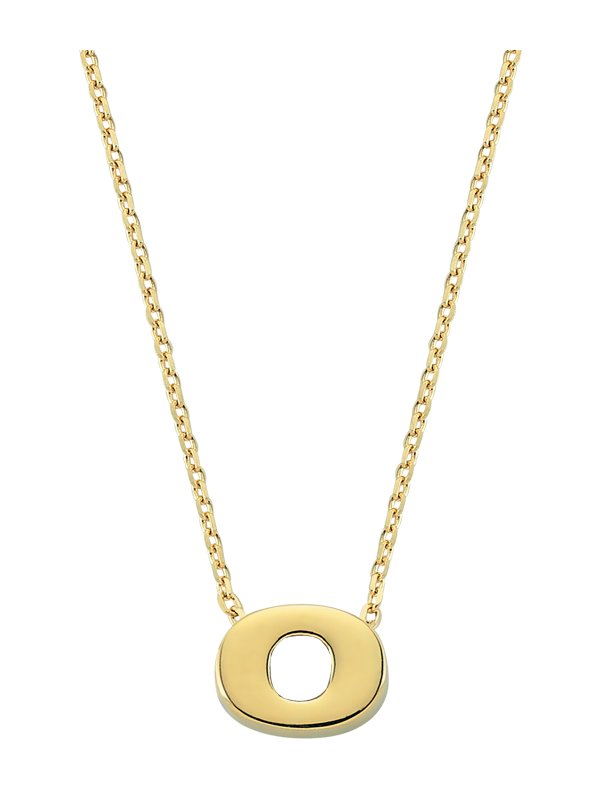 O Harfli Altın Kolye