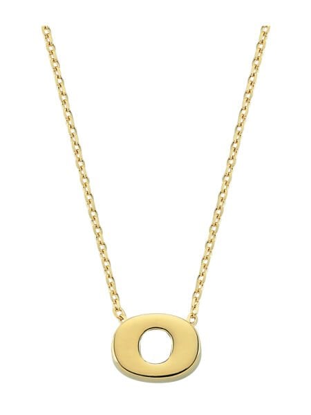 O Harfli Altın Kolye