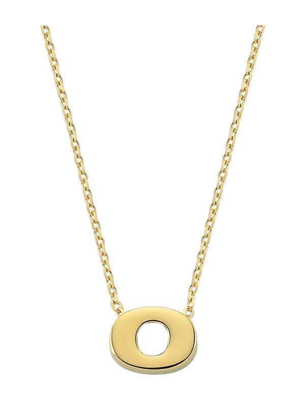 O Harfli Altın Kolye